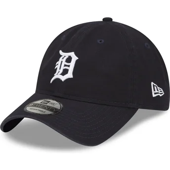 Gorra curva azul marino ajustable 9TWENTY Core Classic de Detroit Tigers MLB de New Era