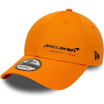 9FORTY Flawless Orange Curved Snapback Cap von McLaren Racing Formula 1 von New Era