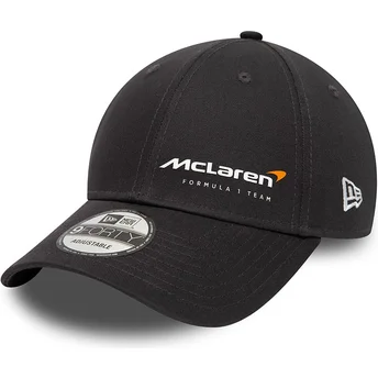 Grå kurvad snapback-keps 9FORTY Flawless från McLaren Racing Formula 1 av New Era