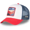 gorra-trucker-blanca-azul-y-roja-beer-pong-be2-cocktails-de-capslab