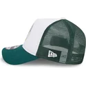 casquette-trucker-blanche-et-verte-9forty-a-frame-circle-oakland-athletics-mlb-new-era