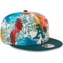 gorra-plana-multicolor-snapback-9fifty-spring-de-oakland-athletics-mlb-de-new-era