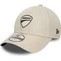 gorra-curva-beige-ajustable-9forty-ripstop-de-ducati-motor-motogp-de-new-era