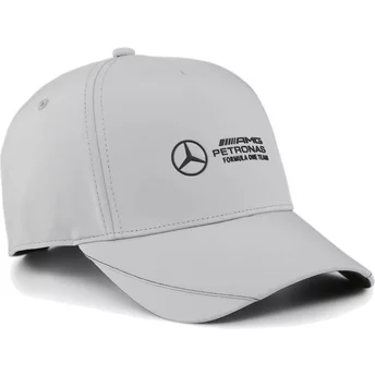 Puma Curved Brim BB Mercedes Formula 1 Grey Snapback Cap