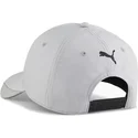 gorra-curva-gris-snapback-bb-de-mercedes-formula-1-de-puma