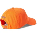 regulowana-pomaranczowa-czapka-z-daszkiem-z-niebieskim-logo-cotton-chino-classic-sport-od-polo-ralph-lauren