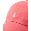 gorra-curva-roja-claro-ajustable-con-logo-blanco-cotton-chino-classic-sport-de-polo-ralph-lauren