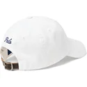 vit-justerbar-keps-med-bojd-skarm-chino-classic-sport-script-fran-polo-ralph-lauren