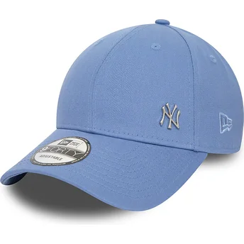Καπέλο καμπύλης γείσος μπλε snapback 9FORTY Flawless των New York Yankees MLB της New Era