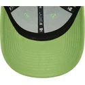 new-era-curved-brim-green-logo-9forty-league-essential-new-york-yankees-mlb-green-adjustable-cap