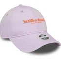 gorra-curva-violeta-ajustable-para-mujer-9twenty-wordmark-de-malibu-beach-california-de-new-era