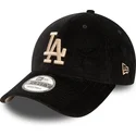 gorra-curva-negra-ajustable-9forty-cord-de-los-angeles-dodgers-mlb-de-new-era