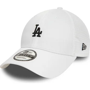 Ρυθμιζόμενο λευκό καπέλο trucker 9FORTY Home Field Los Angeles Dodgers MLB της New Era