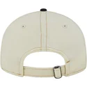 beige-und-schwarze-verstellbare-9fifty-retro-crown-denim-kappe-der-oakland-raiders-nfl-von-new-era