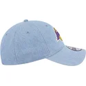 gorra-curva-azul-ajustable-9twenty-washed-denim-de-los-angeles-lakers-nba-de-new-era