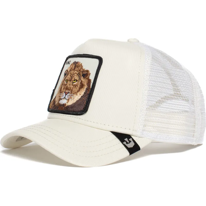 gorra-trucker-blanca-leon-the-king-lion-the-farm-de-goorin-bros