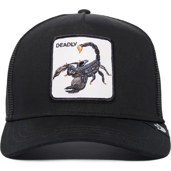 Gorra trucker negra escorpión Deadly The Farm Premium de...