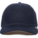 casquette-courbee-bleue-marine-snapback-the-farm-nude-denim-goorin-bros