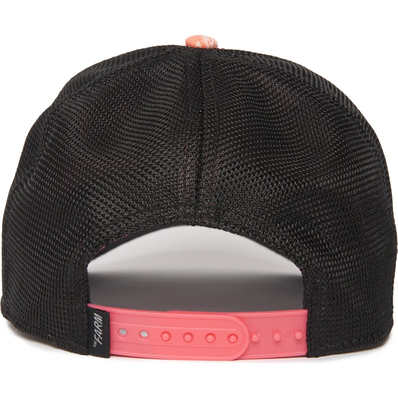 truckerkeps-rosa-och-svart-hund-rottweiler-bad-boy-lovesexy-the-farm-paisley-fran-goorin-bros