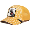 gul-truckerkeps-punkfagel-sprayfarg-arch-the-farm-paisley-fran-goorin-bros