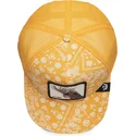 gul-truckerkeps-punkfagel-sprayfarg-arch-the-farm-paisley-fran-goorin-bros