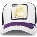 czapka-trucker-biala-i-czarna-kurczak-silky-chick-the-farm-silky-roots-od-goorin-bros