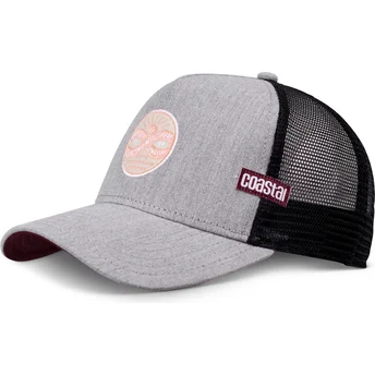 Graue und schwarze Trucker-Kappe See Ya HFT von Coastal