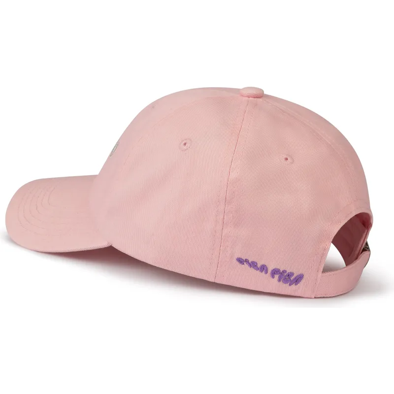 rosa-verstellbare-curved-cap-vino-tinto-von-pica-pica