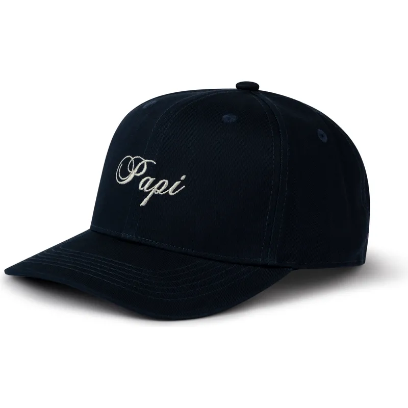 marineblaue-snapback-cap-mit-gebogenem-schirm-papi-de-pica-pica