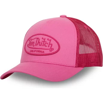 Von Dutch LOF CB A6 Pink Trucker Hat