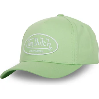 Zielona regulowana czapka z zakrzywionym daszkiem LOF CB C7 od Von Dutch