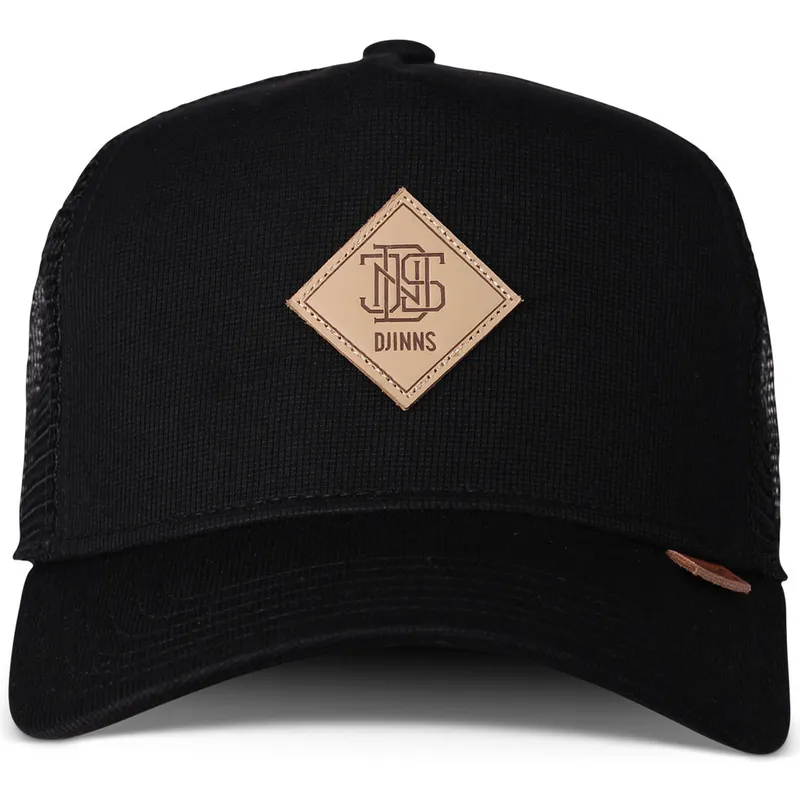 schwarze-trucker-kappe-hft-cotton-knit-von-djinns