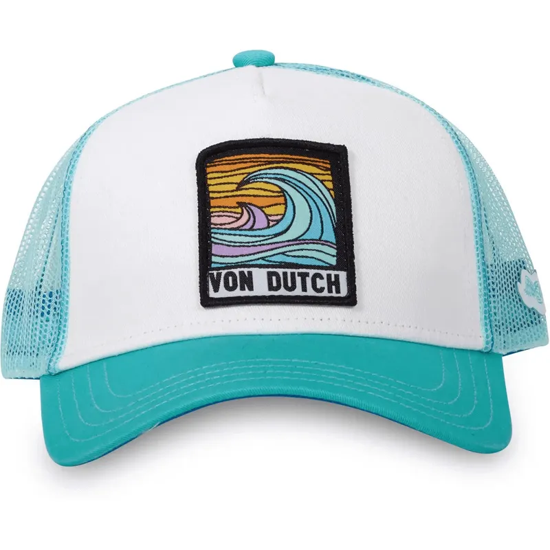 von-dutch-surf04-weisse-und-blaue-trucker-kappe