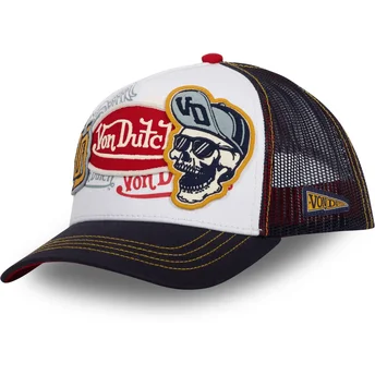 Καπέλο trucker λευκό και σκούρο μπλε BAD CT της Von Dutch