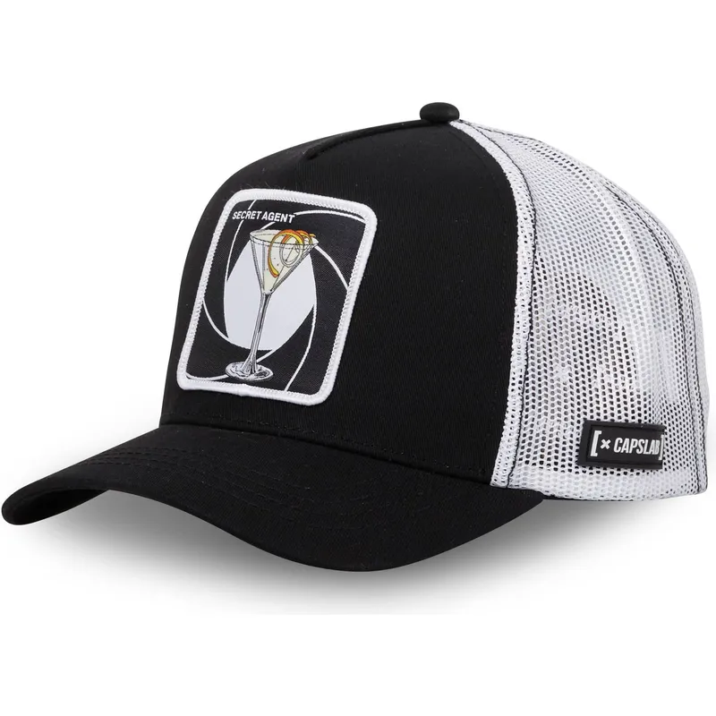 gorra-trucker-negra-y-blanca-martini-secret-agent-sec-cocktails-de-capslab