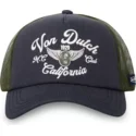 von-dutch-crew11-graue-und-grune-trucker-mutze