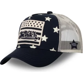 Gorra trucker azul marino y blanca STAR M de Von Dutch