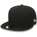 gorra-plana-negra-ajustada-59fifty-essential-de-new-era