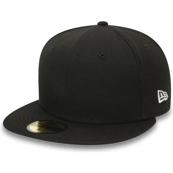 Μαύρο επίπεδο καπέλο 59FIFTY Essential της New Era