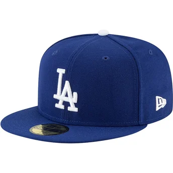 Γαλάζιο καπέλο 59FIFTY Authentic On Field Game των Los Angeles Dodgers MLB της New Era