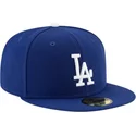 gorra-plana-azul-ajustada-59fifty-authentic-on-field-game-de-los-angeles-dodgers-mlb-de-new-era