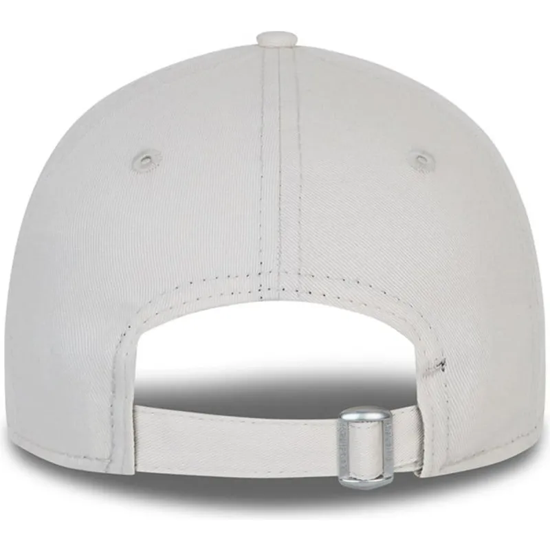 szara-regulowana-czapka-z-zakrzywionym-daszkiem-z-szarym-logo-dla-kobiet-9forty-tonal-new-york-yankees-mlb-new-era