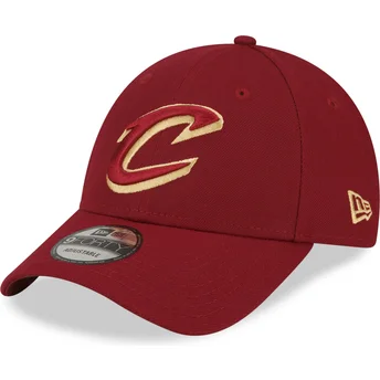 Ρυθμιζόμενο κόκκινο καπέλο 9FORTY The League Cleveland Cavaliers NBA της New Era