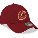 gorra-curva-roja-ajustable-9forty-the-league-de-cleveland-cavaliers-nba-de-new-era