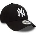 svart-bojd-justerbar-keps-9forty-repreve-league-essential-fran-new-york-yankees-mlb-av-new-era