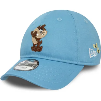 Gorra curva azul ajustable para niño 9FORTY de Diablo de Tasmania Looney Tunes de New Era