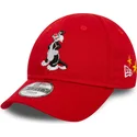 gorra-curva-roja-ajustable-para-nino-9forty-de-silvestre-looney-tunes-de-new-era