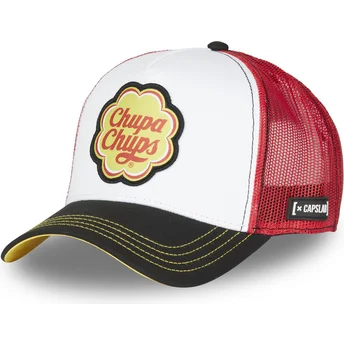 Καπέλο trucker λευκό, κόκκινο και μαύρο LOG2 CT Chupa Chups από Capslab