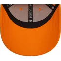 casquette-courbee-orange-ajustable-9forty-league-essential-los-angeles-dodgers-mlb-new-era