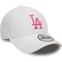 gorra-curva-blanca-ajustable-con-logo-rosa-9forty-seasonal-infill-de-los-angeles-dodgers-mlb-de-new-era